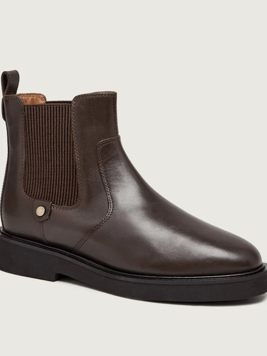 Zdjęcie produktu Barbour Skórzane sztyblety Delfina brązowy