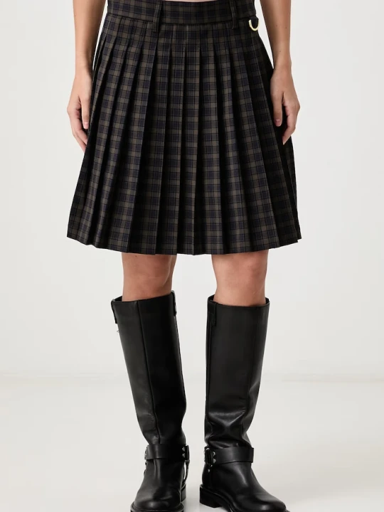 Zdjęcie produktu Barbour spódnica plisowana Carville zielony
