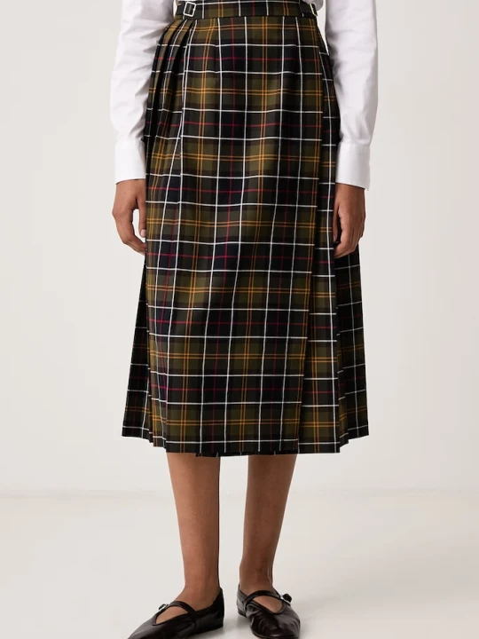 Zdjęcie produktu Barbour spódnica plisowana Irene zielony