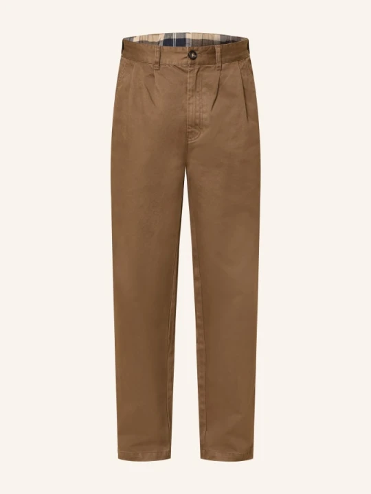 Zdjęcie produktu Barbour Spodnie Chino Yorklane O Regularnym Kroju braun BRĄZOWY