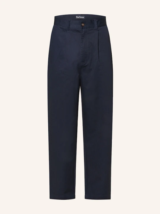 Zdjęcie produktu Barbour Spodnie Garniturowe Bayview Relaxed Fit blau GRANATOWY