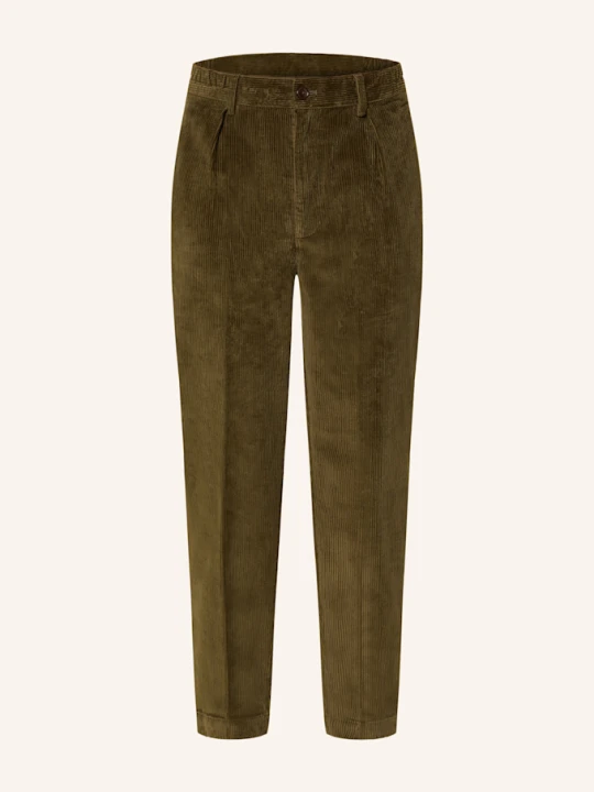 Zdjęcie produktu Barbour Spodnie Garniturowe Slim Fit Ze Sztruksu gruen