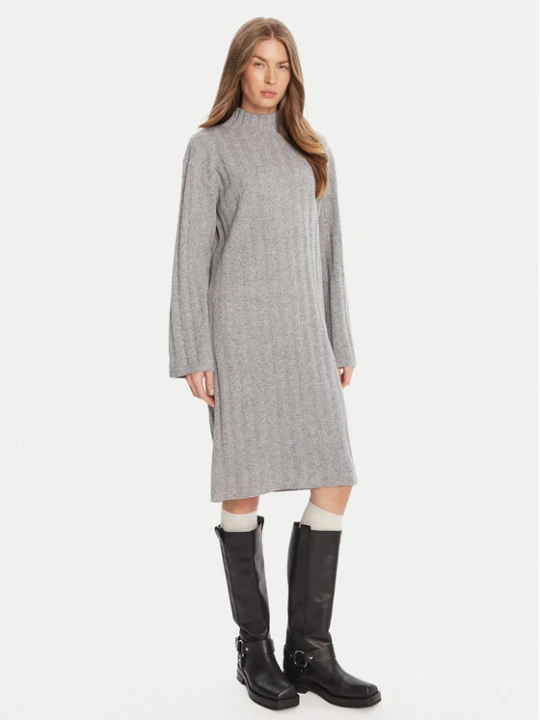 Zdjęcie produktu Barbour Sukienka dzianinowa Sophia LDR0939GY71 Szary Regular Fit