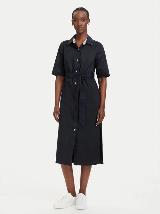 Zdjęcie produktu Barbour Sukienka koszulowa Sloane LDR0981NY99 Granatowy Regular Fit