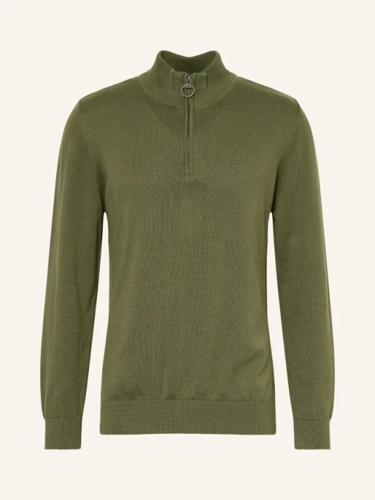 Zdjęcie produktu Barbour Sweter Typu Troyer gruen CIEMNOZIELONY