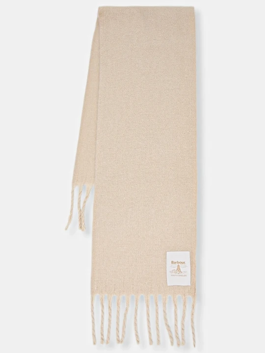 Zdjęcie produktu Barbour szalik damski beżowy