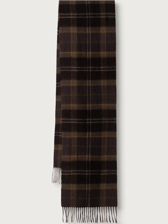 Zdjęcie produktu Barbour szalik wełniany brązowy