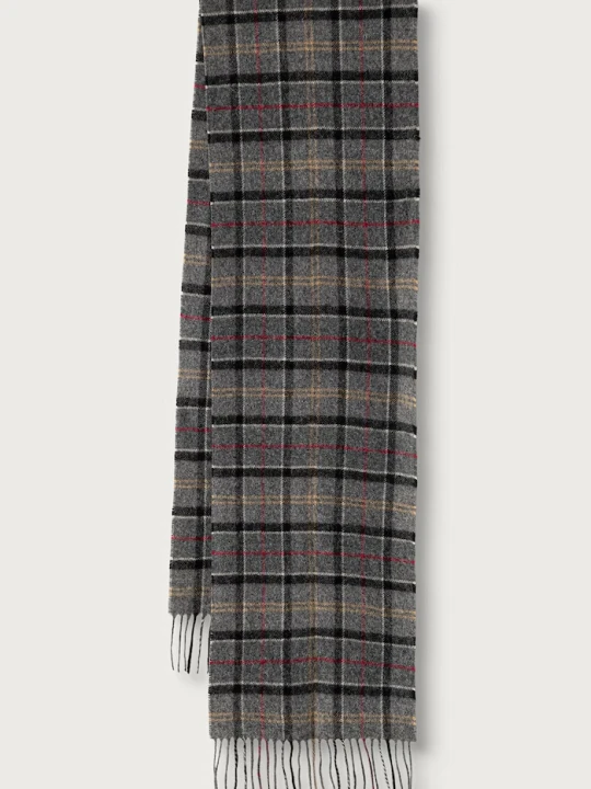Zdjęcie produktu Barbour szalik wełniany szary