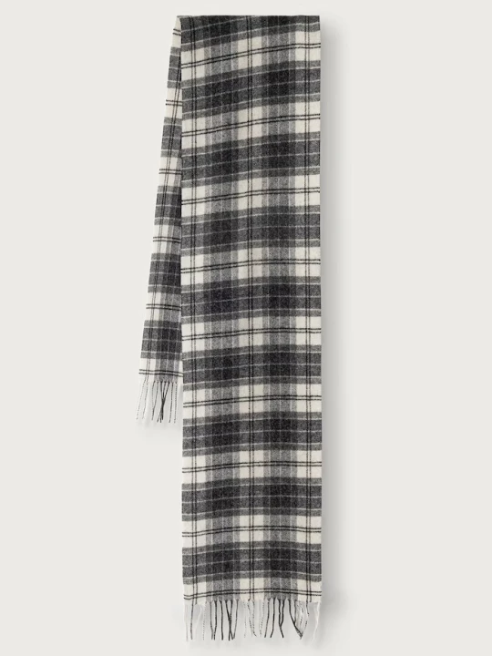 Zdjęcie produktu Barbour szalik wełniany szary