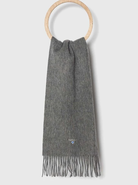 Zdjęcie produktu Barbour szalik wełniany szary