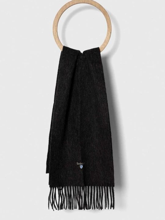 Zdjęcie produktu Barbour szalik wełniany szary