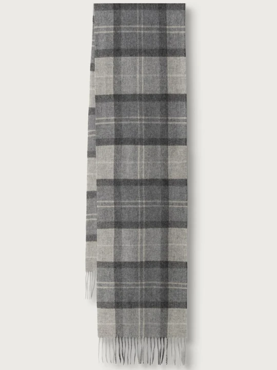 Zdjęcie produktu Barbour szalik wełniany szary