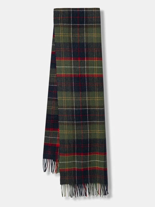 Zdjęcie produktu Barbour szalik wełniany zielony