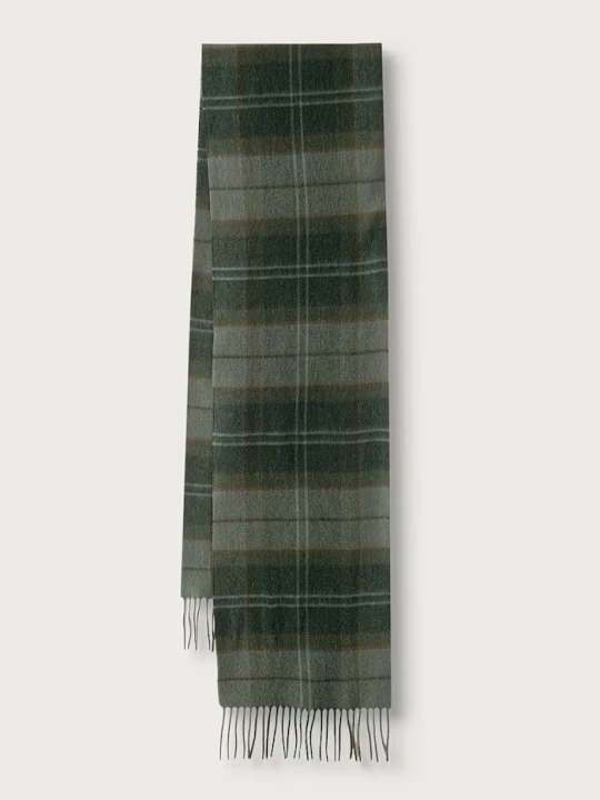 Zdjęcie produktu Barbour szalik wełniany zielony