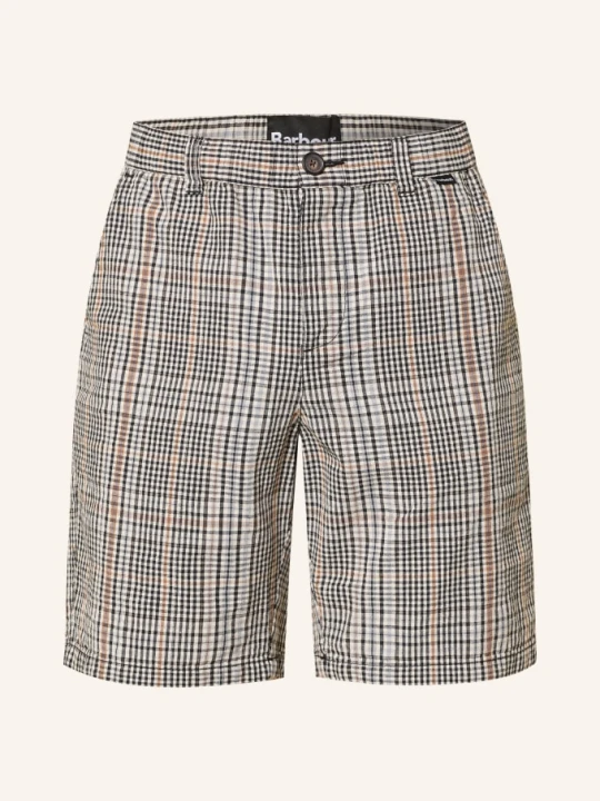 Zdjęcie produktu Barbour Szorty Fife Z Lnem schwarz czarny