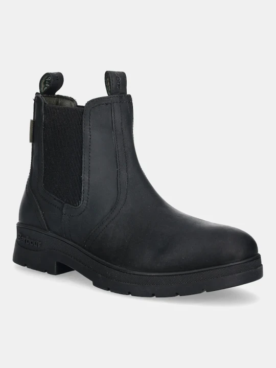 Zdjęcie produktu Barbour sztyblety skórzane Turnbull czarny