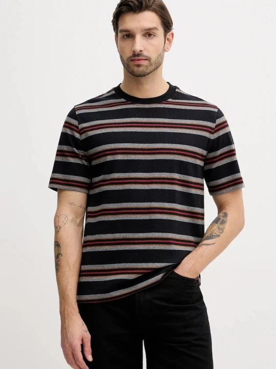 Zdjęcie produktu Barbour t-shirt bawełniany Sandwick czarny