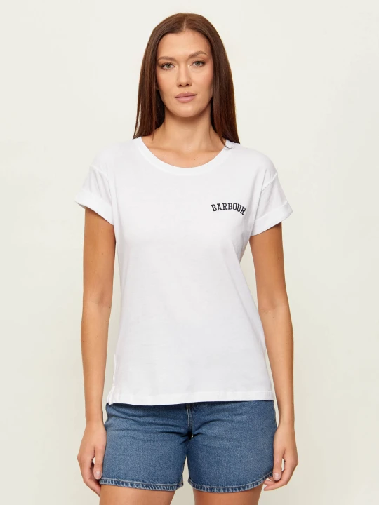 Zdjęcie produktu Barbour T-shirt Bede | Regular Fit biały