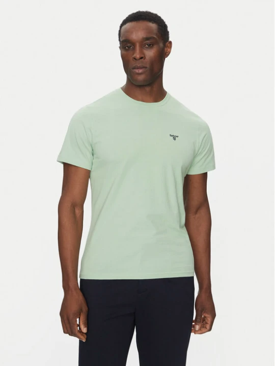Zdjęcie produktu Barbour T-Shirt Essential Sports MTS0331GN45 Zielony Tailored Fit
