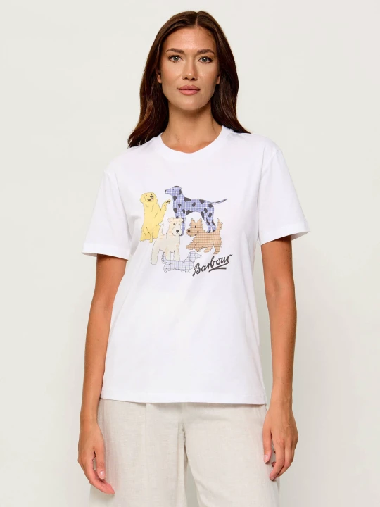 Zdjęcie produktu Barbour T-shirt Fawley | Regular Fit biały