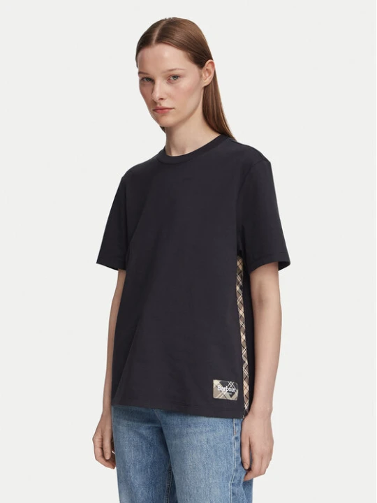 Zdjęcie produktu Barbour T-Shirt Fawne LML0938NY99 Granatowy Regular Fit