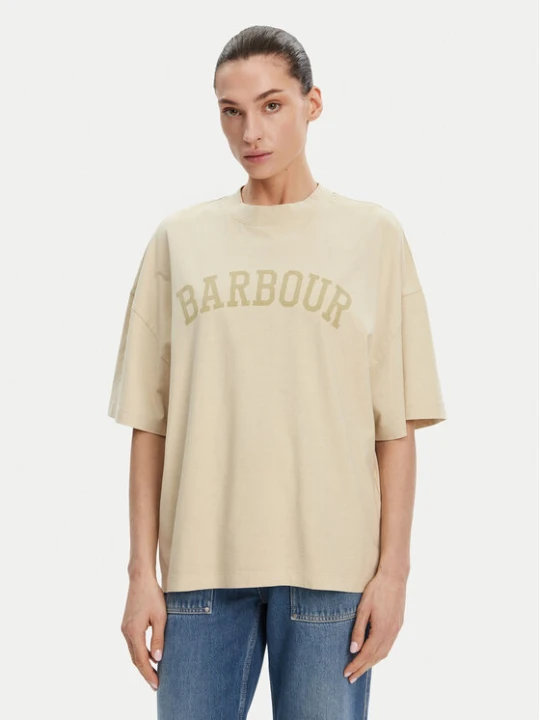 Zdjęcie produktu Barbour T-Shirt Katie Relaxed LTS0664CR31 Beżowy Relaxed Fit