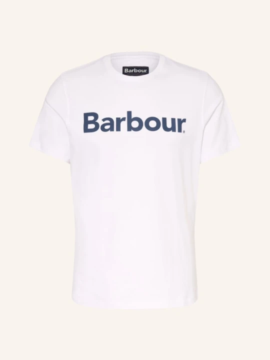 Zdjęcie produktu Barbour T-Shirt weiss BIAŁY