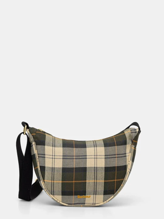 Zdjęcie produktu Barbour torebka crossbody damska bawełniana Mia zielony
