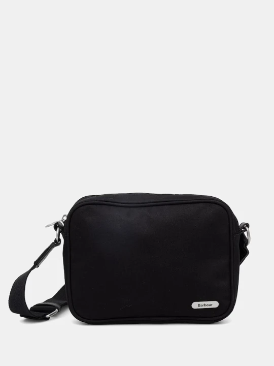 Zdjęcie produktu Barbour torebka crossbody damska bawełniana Olivia czarny