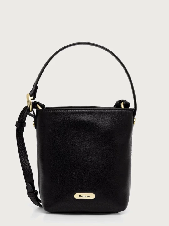 Zdjęcie produktu Barbour torebka crossbody damska skórzana czarny