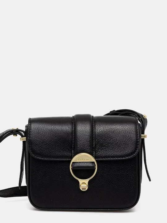 Zdjęcie produktu Barbour torebka crossbody damska skórzana Rosa czarny