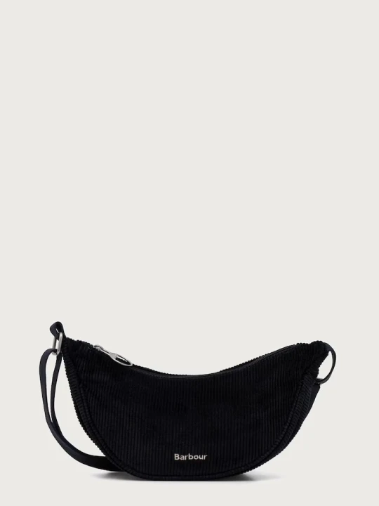 Zdjęcie produktu Barbour torebka crossbody damska sztruksowa granatowy