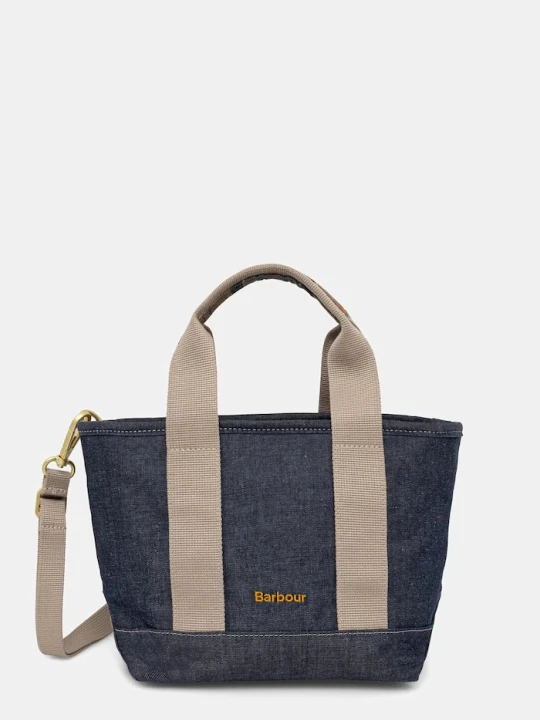 Zdjęcie produktu Barbour torebka damska jeansowa Mya granatowy