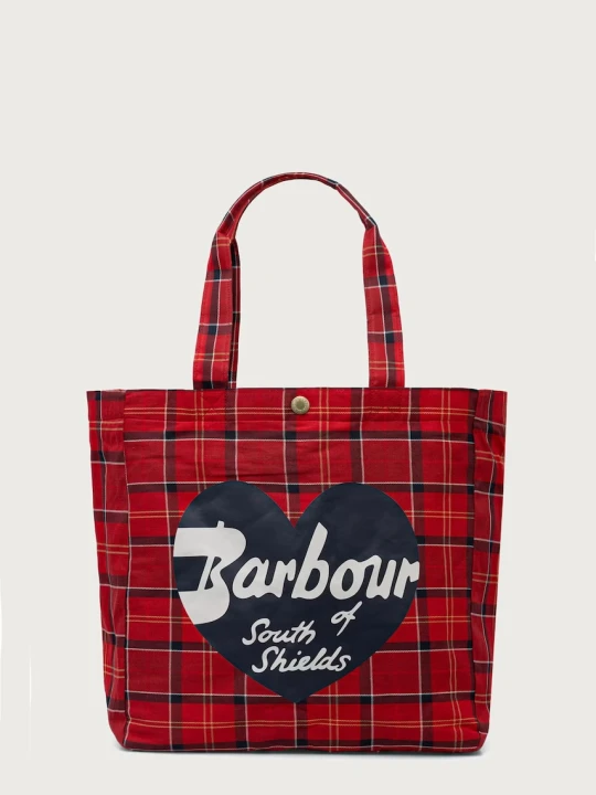 Zdjęcie produktu Barbour torebka shopper damska bawełniana