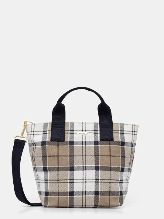Zdjęcie produktu Barbour torebka shopper damska bawełniana Maisy beżowy