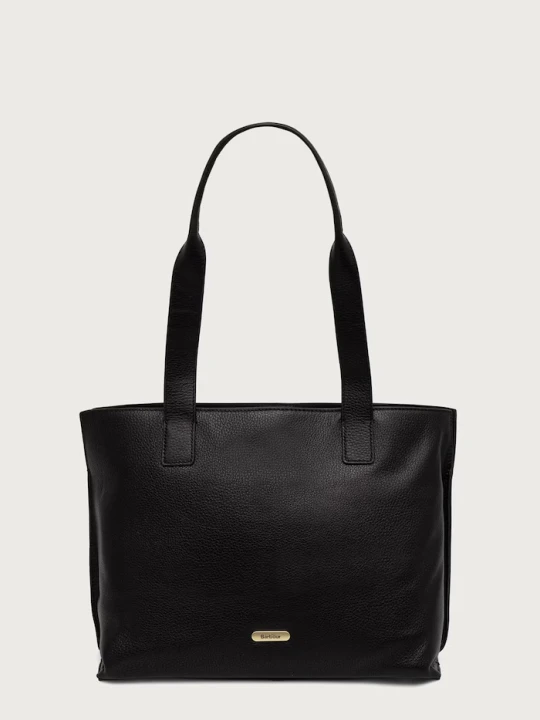 Zdjęcie produktu Barbour torebka shopper damska skórzana czarny