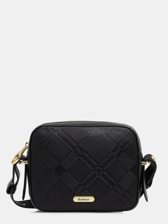Zdjęcie produktu Barbour torebka skórzana Daphne czarny