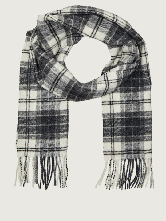 Zdjęcie produktu Barbour Wełniany szal szary
