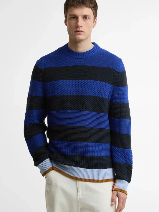 Zdjęcie produktu Barbour x Paul Smith Southwold sweter bawełniany męski