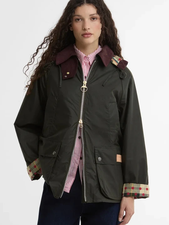 Zdjęcie produktu Barbour x Paul Smith Women's Bedale kurtka damska bawełniana