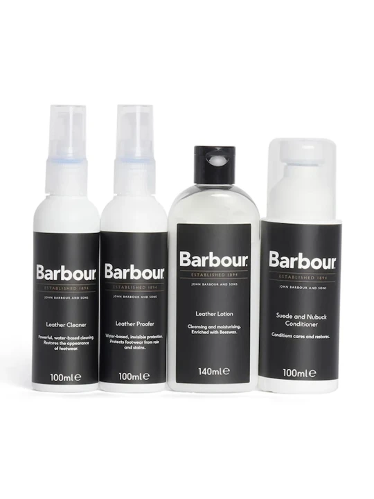 Zdjęcie produktu Barbour zestaw do pielęgnacji butów Leather Footwear Care Kit 3-pack