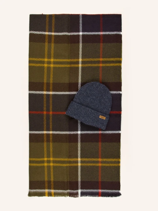 Zdjęcie produktu Barbour Zestaw Pendle: Szalik I Czapka gruen