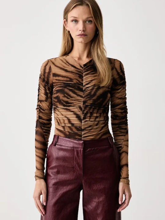 Zdjęcie produktu Bardot body damskie BREA brązowy