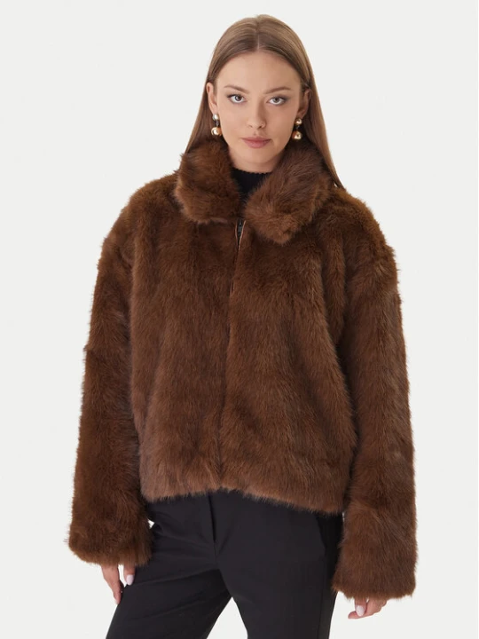 Zdjęcie produktu Bardot Futro 59474JB3 Brązowy Regular Fit