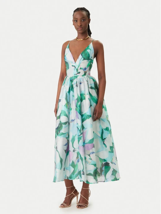 Zdjęcie produktu Bardot Sukienka koktajlowa Arletha Halter 59963DB1 Zielony Regular Fit
