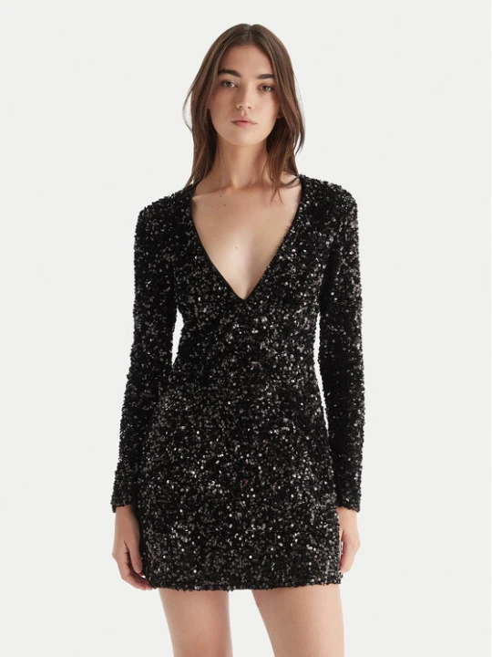 Zdjęcie produktu Bardot Sukienka koktajlowa Eida 60054DB Czarny Regular Fit