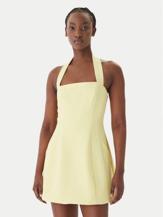 Zdjęcie produktu Bardot Sukienka koktajlowa Nevelle 59857DB1 Żółty Slim Fit