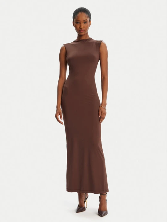 Zdjęcie produktu Bardot Sukienka koktajlowa Veneda High Neck 59948DB Brązowy Slim Fit