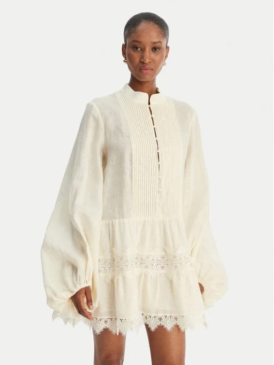 Zdjęcie produktu Bardot Sukienka letnia Antonia 59849DB Beżowy Relaxed Fit