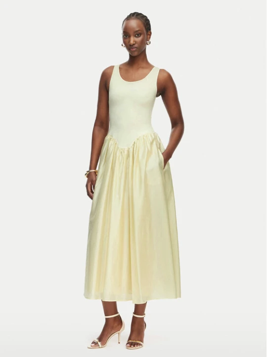 Zdjęcie produktu Bardot Sukienka letnia Lorie 60385DB Kremowy Regular Fit